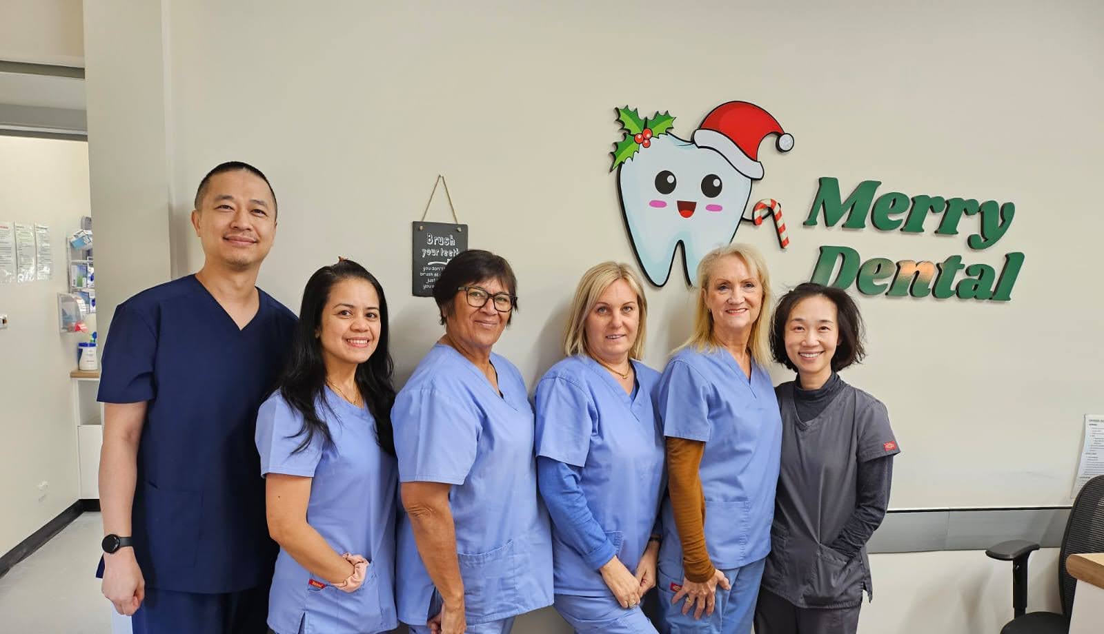 The Merry Dental team